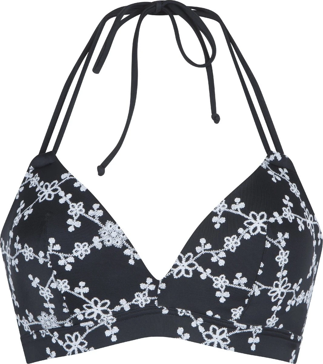 LingaDore Voorgevormde Triangel Bikini - 6507TB - Zwart/off White - 44B 3 LingaDore Voorgevormde Triangel Bikini - 6507TB - Zwart/off White - 44B - Afbeelding 3