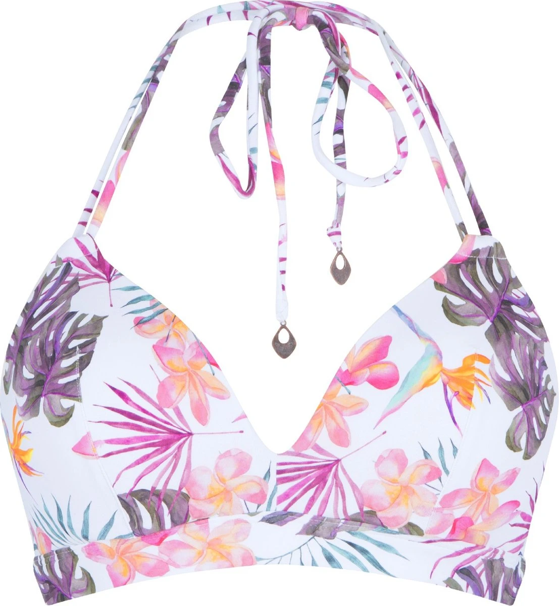 LingaDore Voorgevormde Triangel Bikini - 6514TB - Tropic Floral - 40E 3 LingaDore Voorgevormde Triangel Bikini - 6514TB - Tropic Floral - 40E - Afbeelding 3