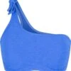 LingaDore - One-Shoulder Bikini Top Blue - Maat 42 - Blauw - Dames