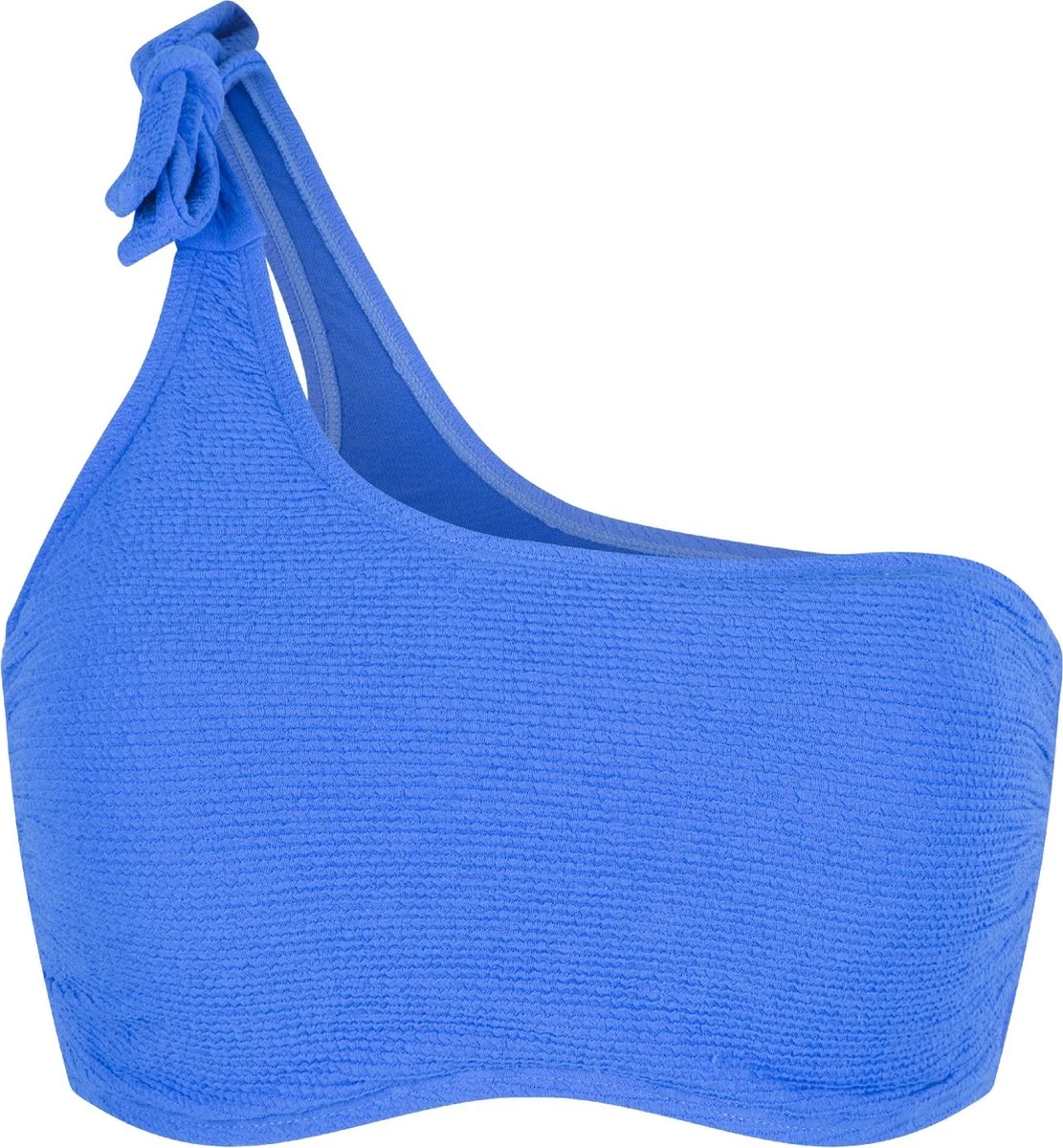 LingaDore - One-Shoulder Bikini Top Blue - Maat 42 - Blauw - Dames 1 LingaDore - One-Shoulder Bikini Top Blue - Maat 42 - Blauw - Dames