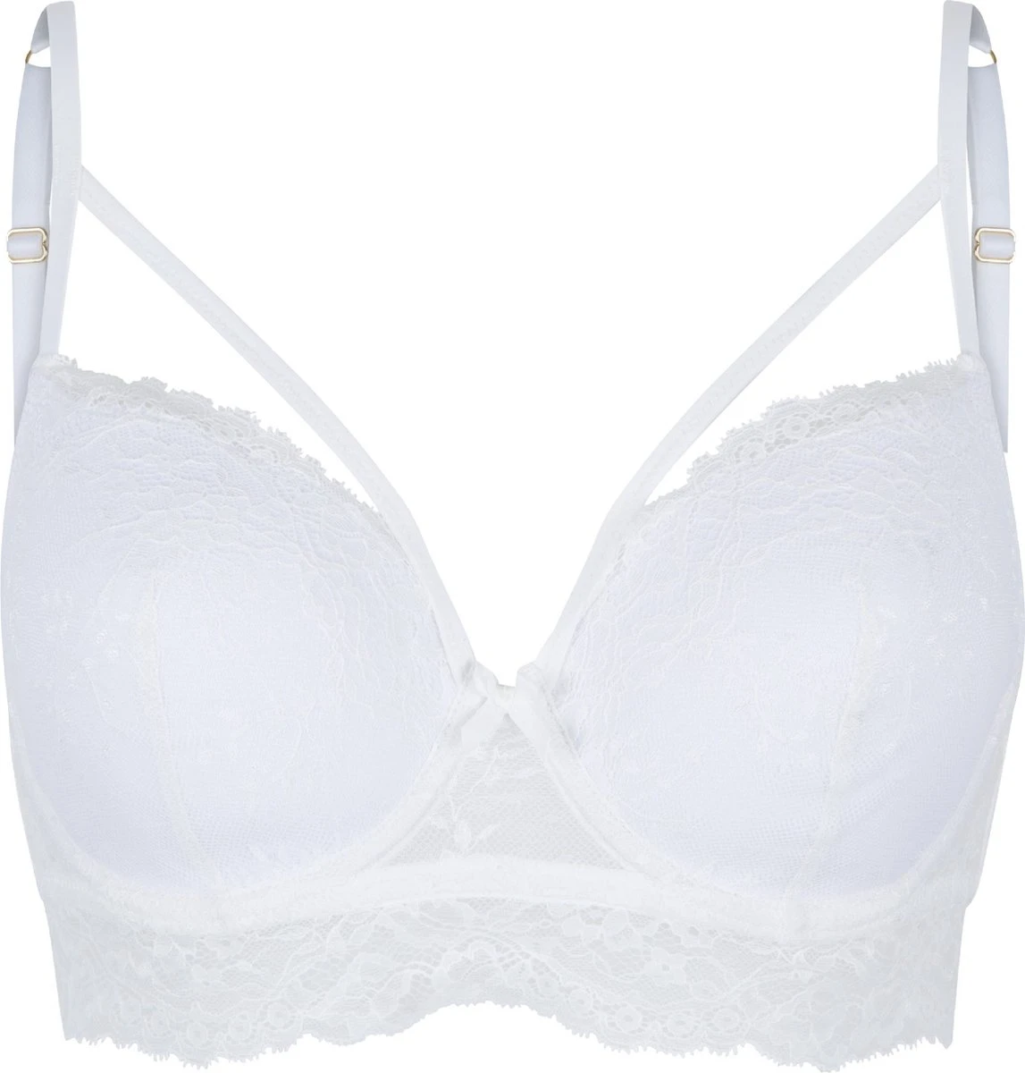 LingaDore Uni-fit BH - 6604-1 - Off White - 75D 3 LingaDore Uni-fit BH - 6604-1 - Off White - 75D - Afbeelding 3