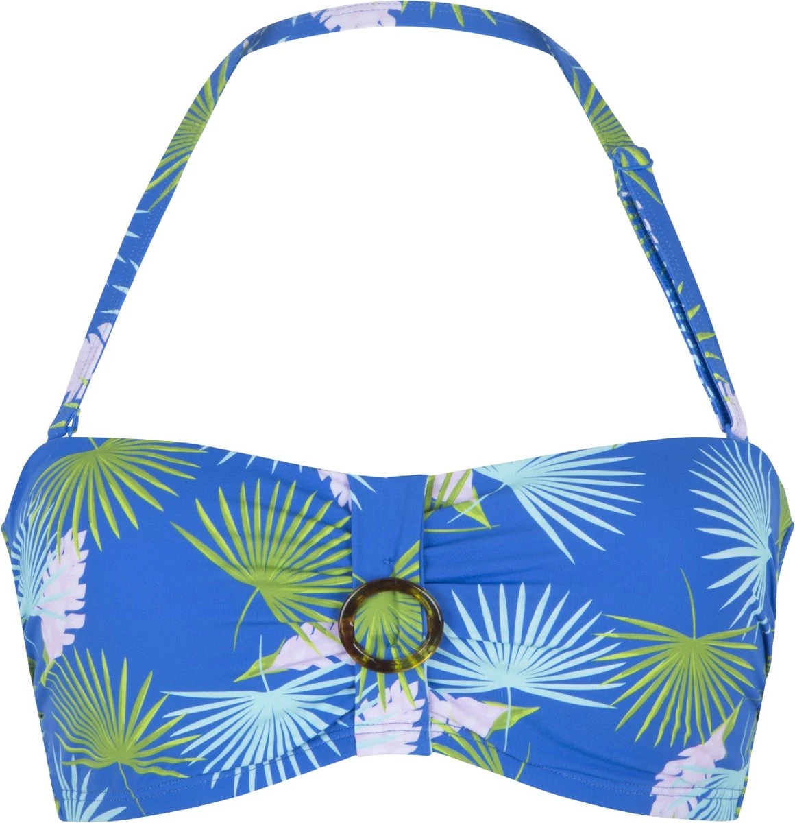 LingaDore Bandeau Bikini - 6512BB - Palm Leaf Print - 42 1 LingaDore Bandeau Bikini - 6512BB - Palm Leaf Print - 42