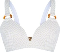 LingaDore Voorgevormde Triangel Bikini - 6519TB - Fishbone Print - 40F -Lingadore 1200x1048 6