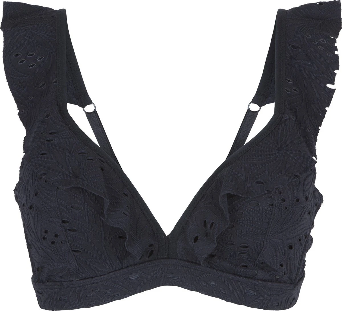 LingaDore Voorgevormde Triangel Bikini - 6517TB - Zwart - 40C 1 LingaDore Voorgevormde Triangel Bikini - 6517TB - Zwart - 40C