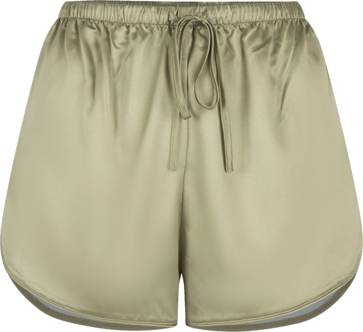 LingaDore Satijn Shortama Set - 6801SET - Cream - M 4 LingaDore Satijn Shortama Set - 6801SET - Cream - M - Afbeelding 4