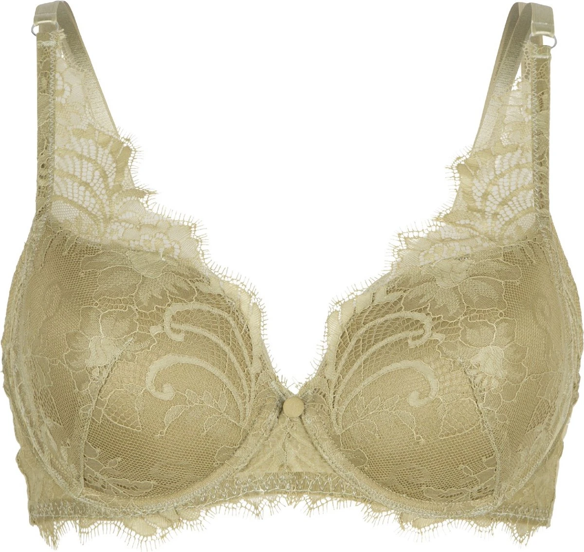 LingaDore Triangel BH Voorgevormd - 6603TB - Olijf - 80A 2 LingaDore Triangel BH Voorgevormd - 6603TB - Olijf - 80A - Afbeelding 2