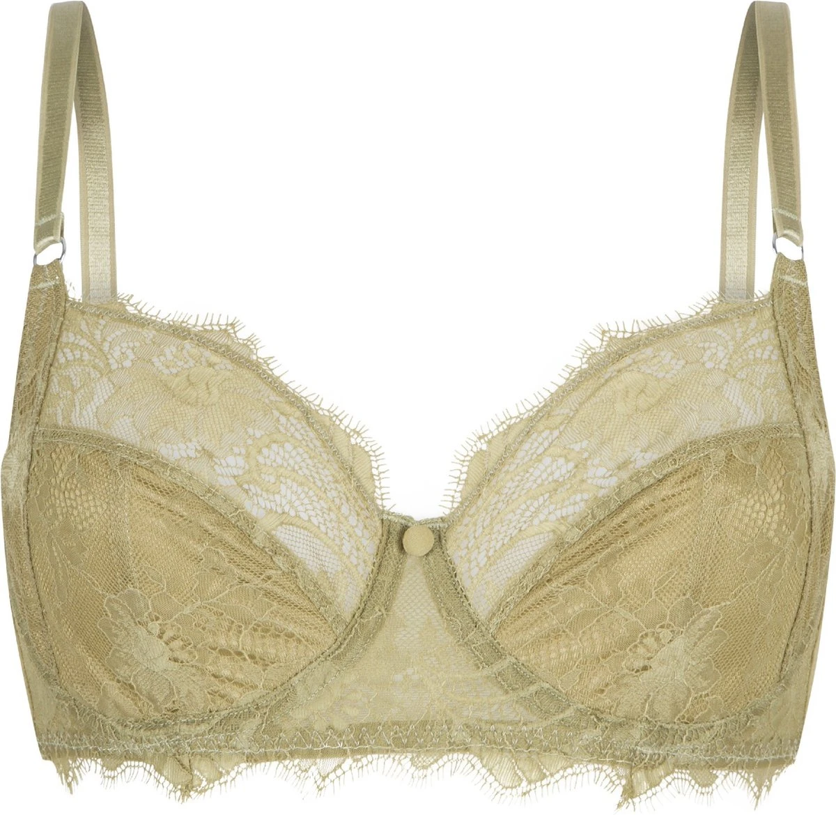 LingaDore Wire Bra - 6603A - Olijf - 70E 1 LingaDore Wire Bra - 6603A - Olijf - 70E