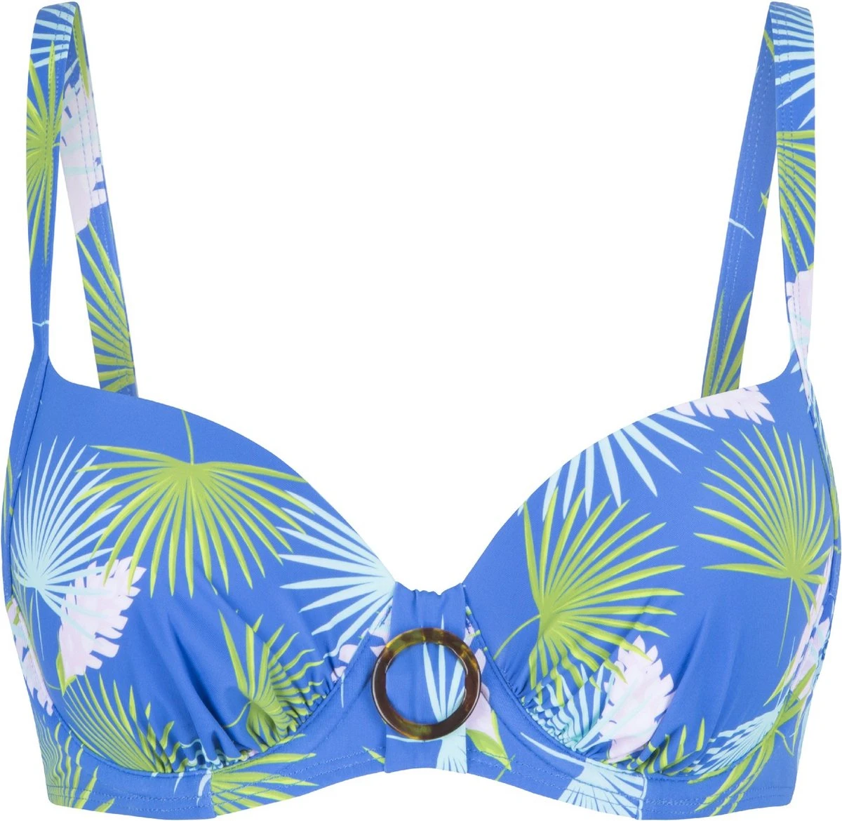 LingaDore Voorgevormde Bikini - 6512BT - Palm Leaf Print - 44D 3 LingaDore Voorgevormde Bikini - 6512BT - Palm Leaf Print - 44D - Afbeelding 3