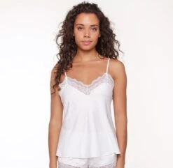LingaDore Spaghetti Top - 6604P - Off White - L -Lingadore 1200x1172 1