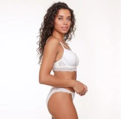 LingaDore Uni-fit BH - 6604-1 - Off White - 90B