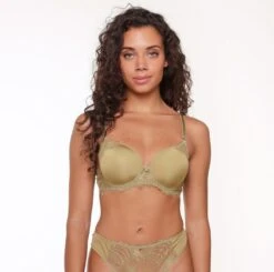 LingaDore Uni-fit BH - 6603-1 - Olijf - 90C -Lingadore 1200x1189