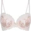 LingaDore - Gel BH Powder Puff - Maat 75C - Beige Wit - Push Up Bh - Maximizer Bh - Met Beugel - Dames