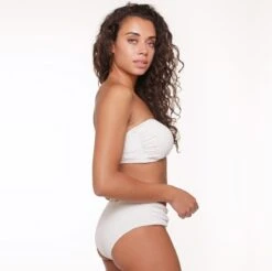 LingaDore - Fishbone Bikini Short - Maat 44 - Goud Wit - Dames -Lingadore 1200x1194 8