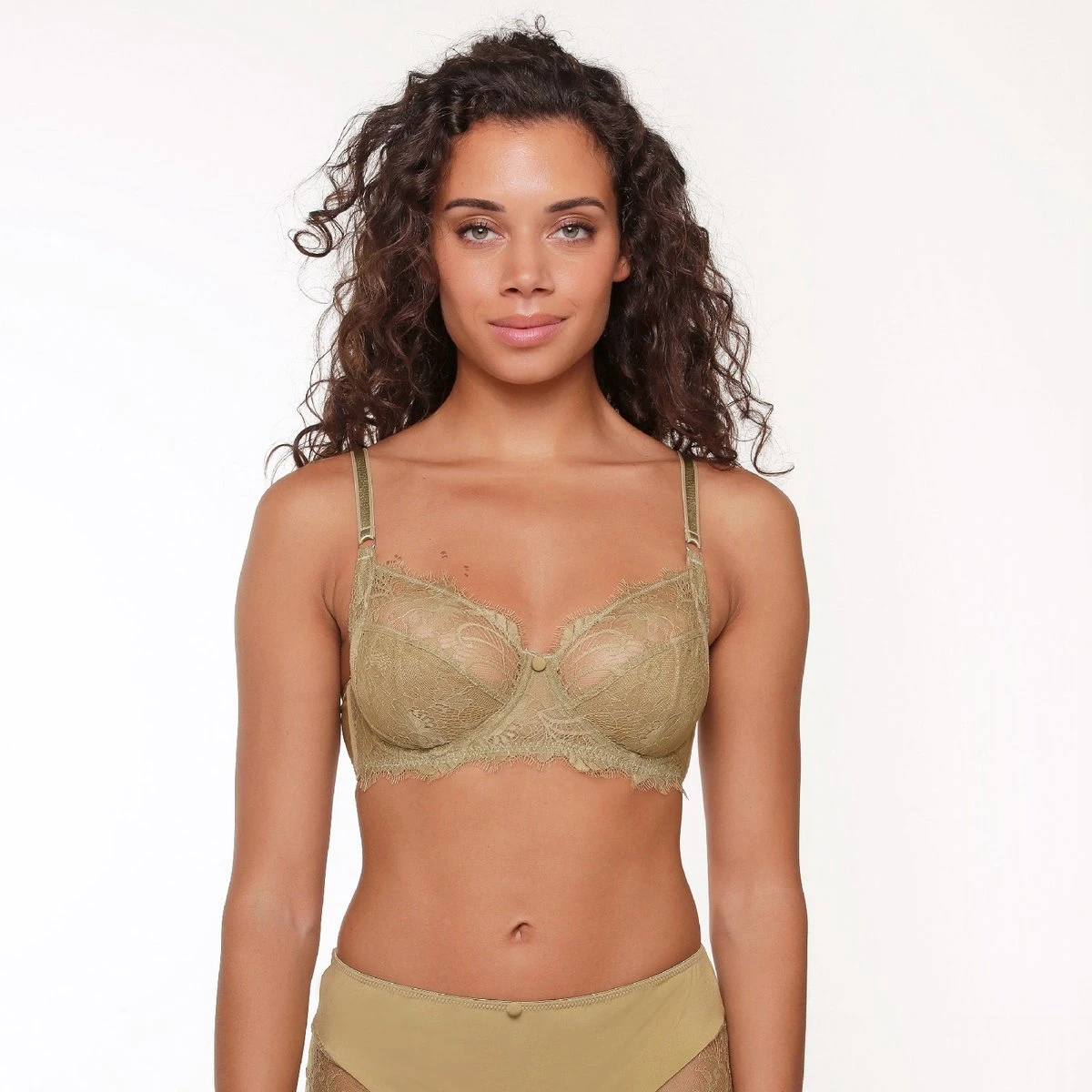 LingaDore Wire Bra - 6603A - Olijf - 70E 3 LingaDore Wire Bra - 6603A - Olijf - 70E - Afbeelding 3