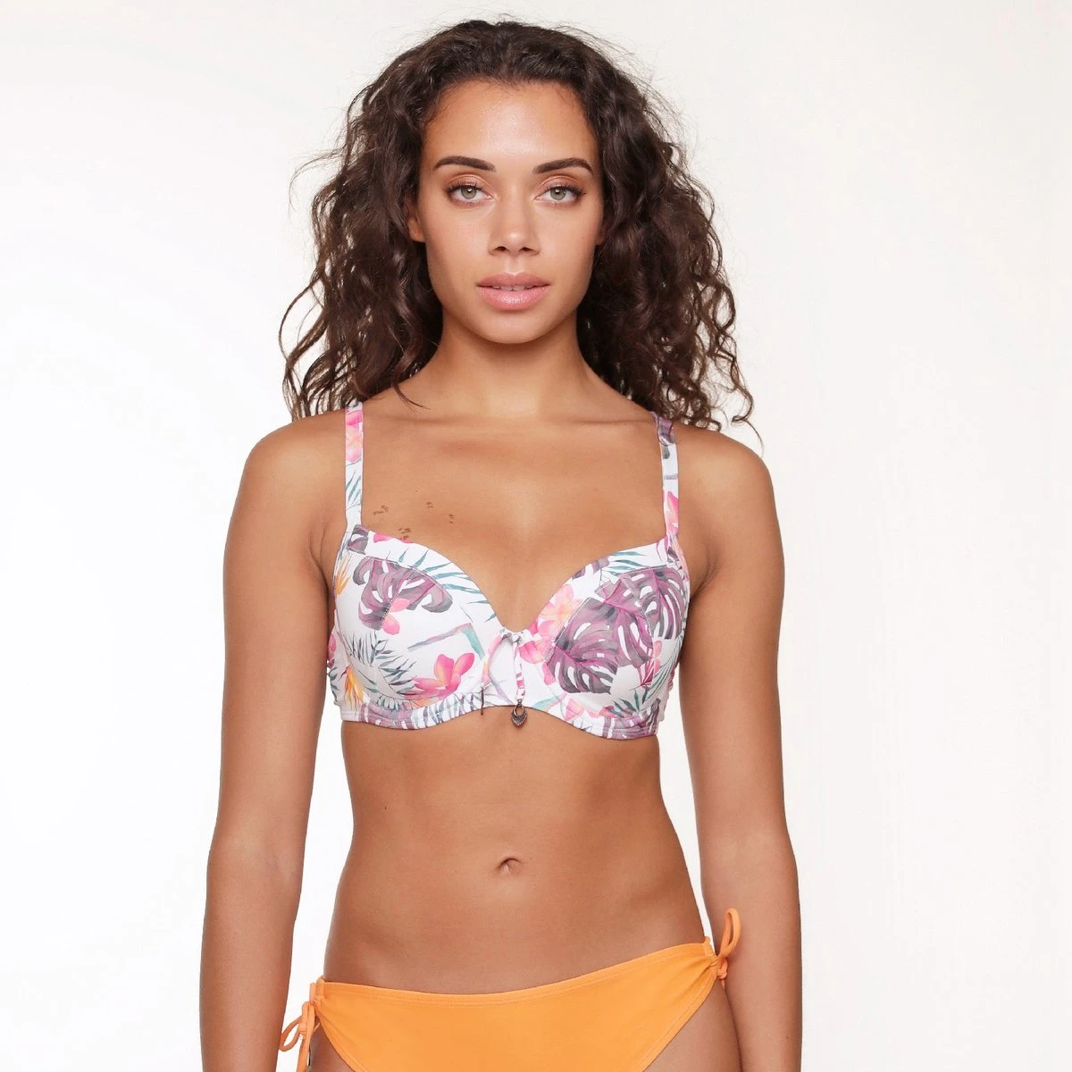 LingaDore Voorgevormde Bikini - 6514BT - Tropic Floral - 38C 1 LingaDore Voorgevormde Bikini - 6514BT - Tropic Floral - 38C