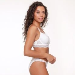LingaDore Slip - 6604B - Off White - XXL