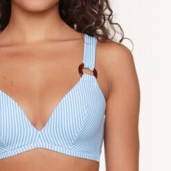 LingaDore Voorgevormde Triangel Bikini - 6508TB - Streep Print - 40D -Lingadore 1200x1200 1563