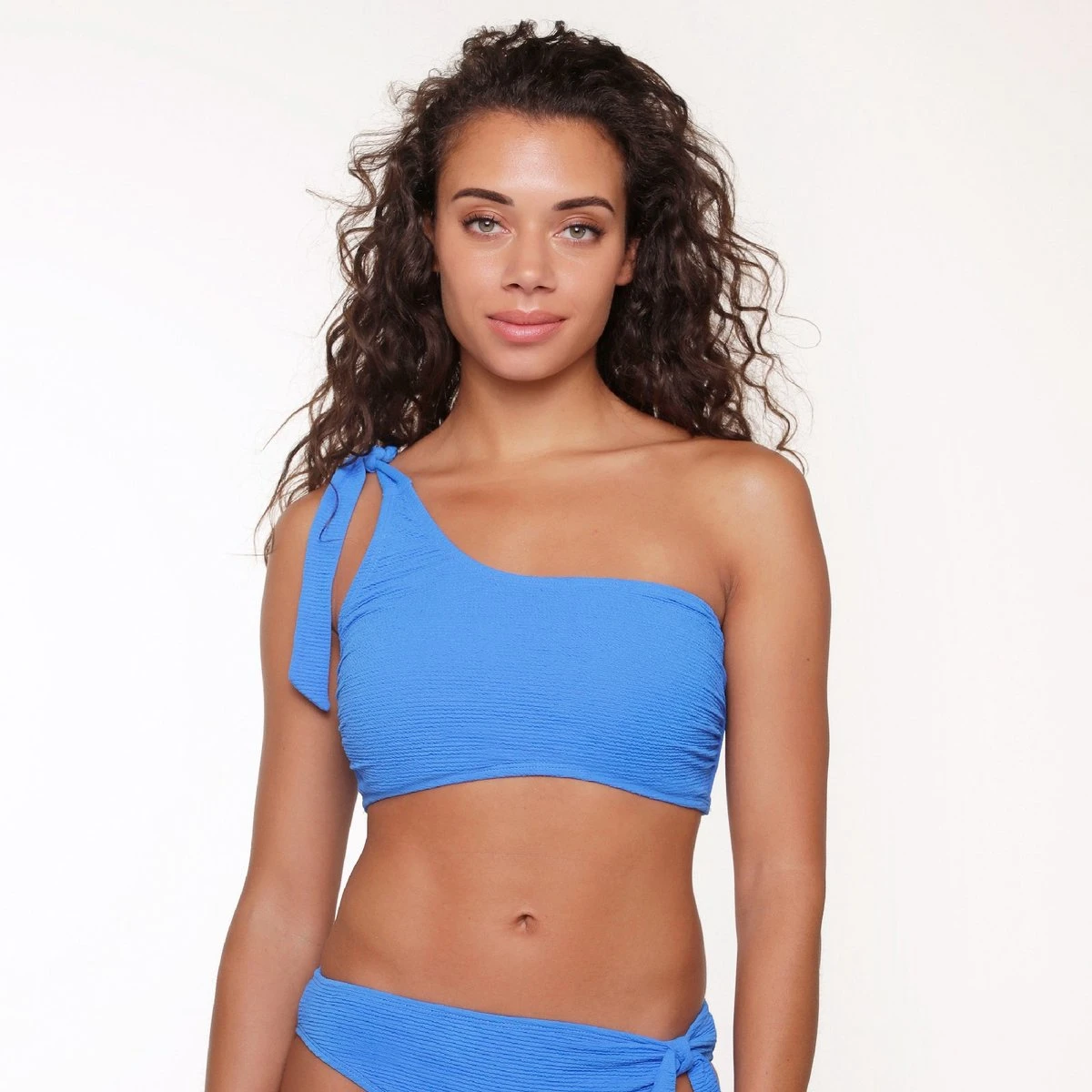 LingaDore - One-Shoulder Bikini Top Blue - Maat 42 - Blauw - Dames 2 LingaDore - One-Shoulder Bikini Top Blue - Maat 42 - Blauw - Dames - Afbeelding 2