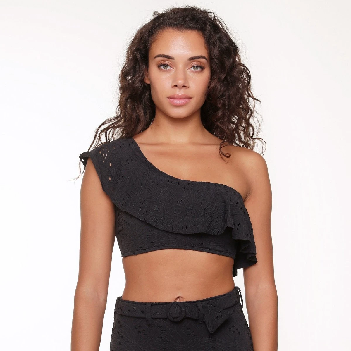 LingaDore One Shoulder Bandeau Bikini - 6517P - Zwart - 42 5 LingaDore One Shoulder Bandeau Bikini - 6517P - Zwart - 42 - Afbeelding 5