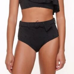 LingaDore Hoge Slip - 6517HWB - Zwart - 40