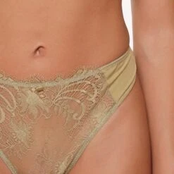 LingaDore String - 6603T - Olijf - L