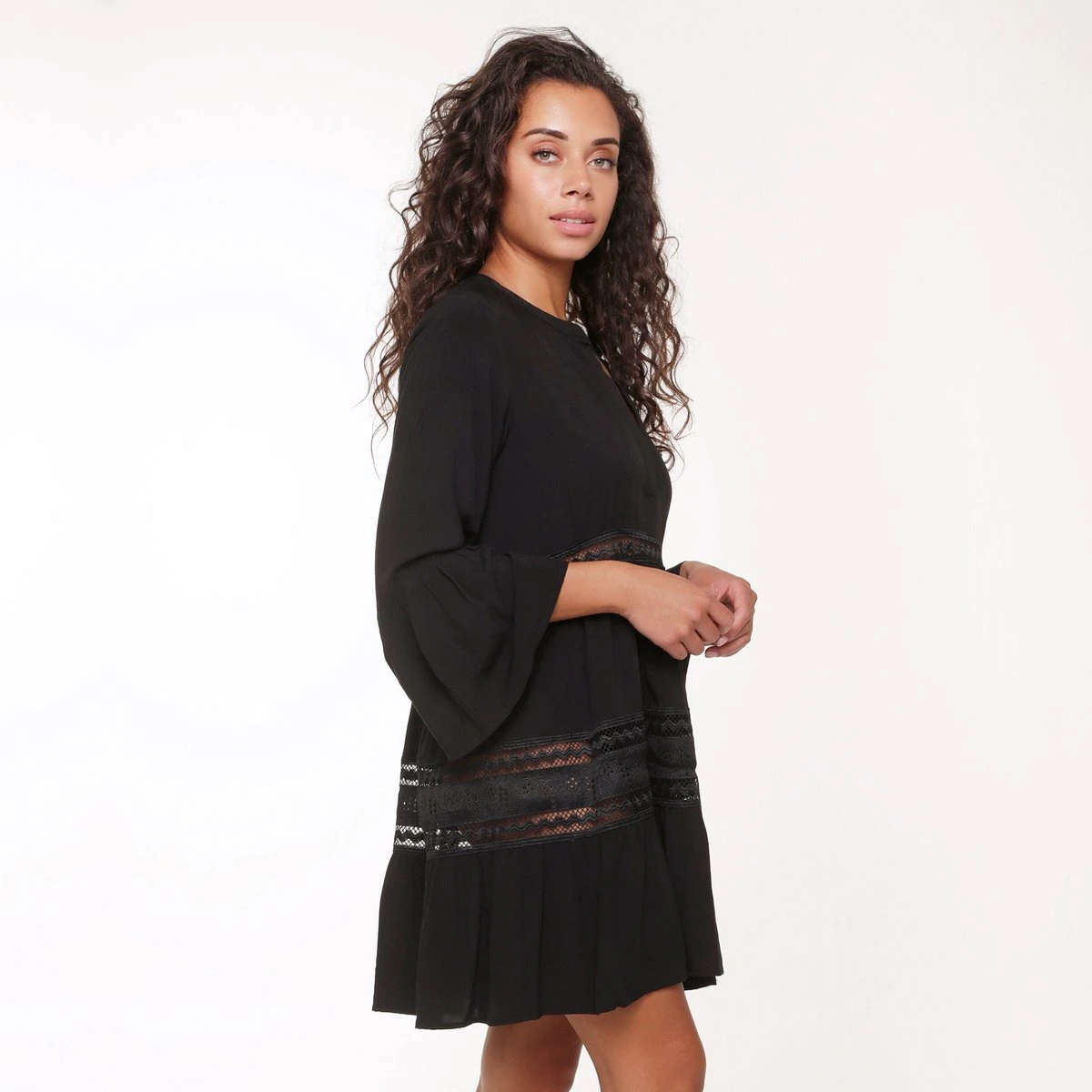 LingaDore - Summer Tuniek Zwart - Maat 38 - Zwart - Dames 2 LingaDore - Summer Tuniek Zwart - Maat 38 - Zwart - Dames - Afbeelding 2