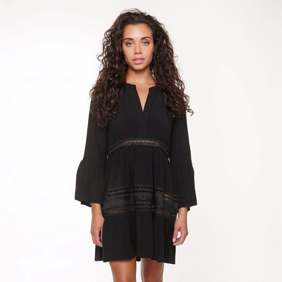 LingaDore - Summer Tuniek Zwart - Maat 38 - Zwart - Dames 4 LingaDore - Summer Tuniek Zwart - Maat 38 - Zwart - Dames - Afbeelding 4