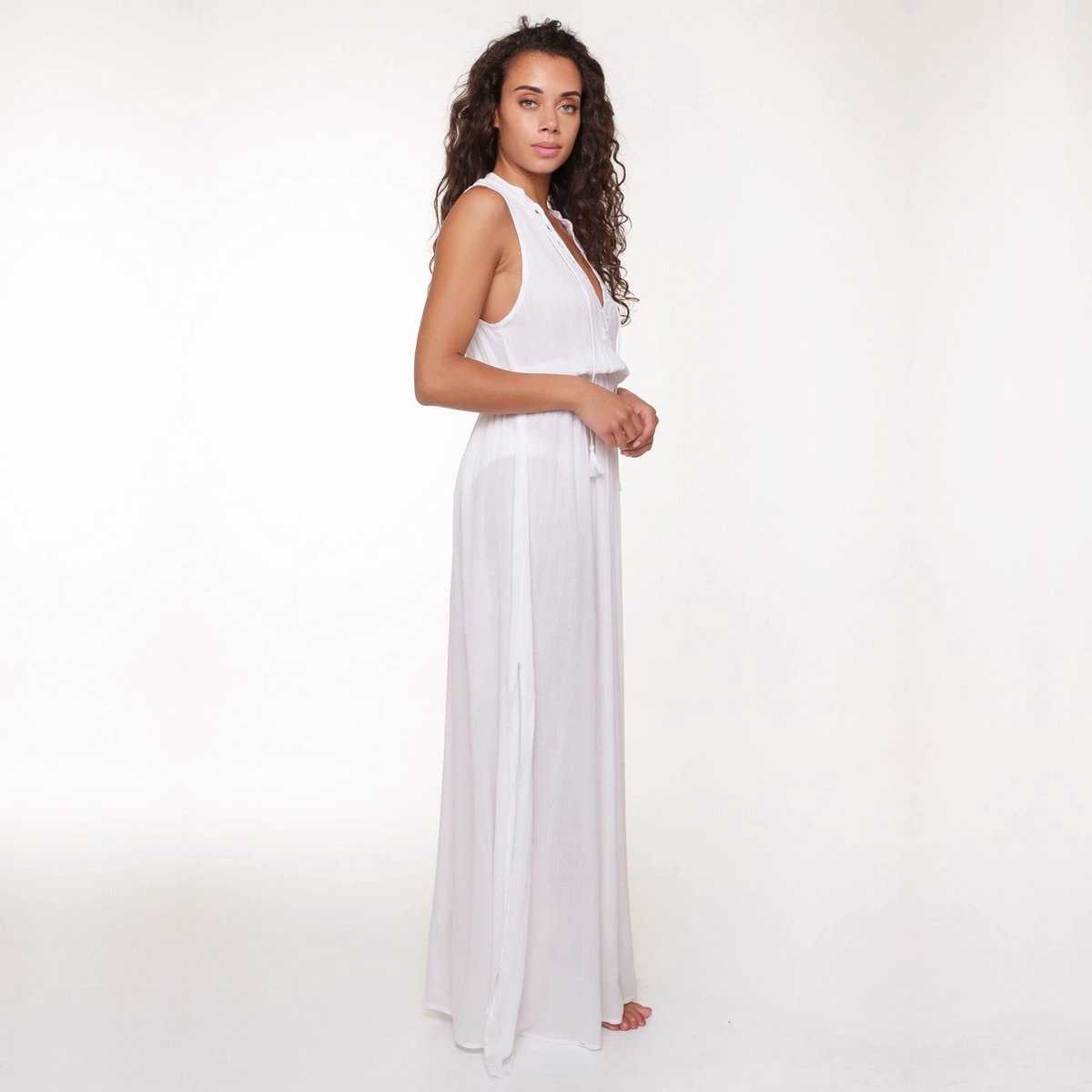 LingaDore - Spirit Strandjurk Wit - Maat 38 - Wit - Dames 4 LingaDore - Spirit Strandjurk Wit - Maat 38 - Wit - Dames - Afbeelding 4