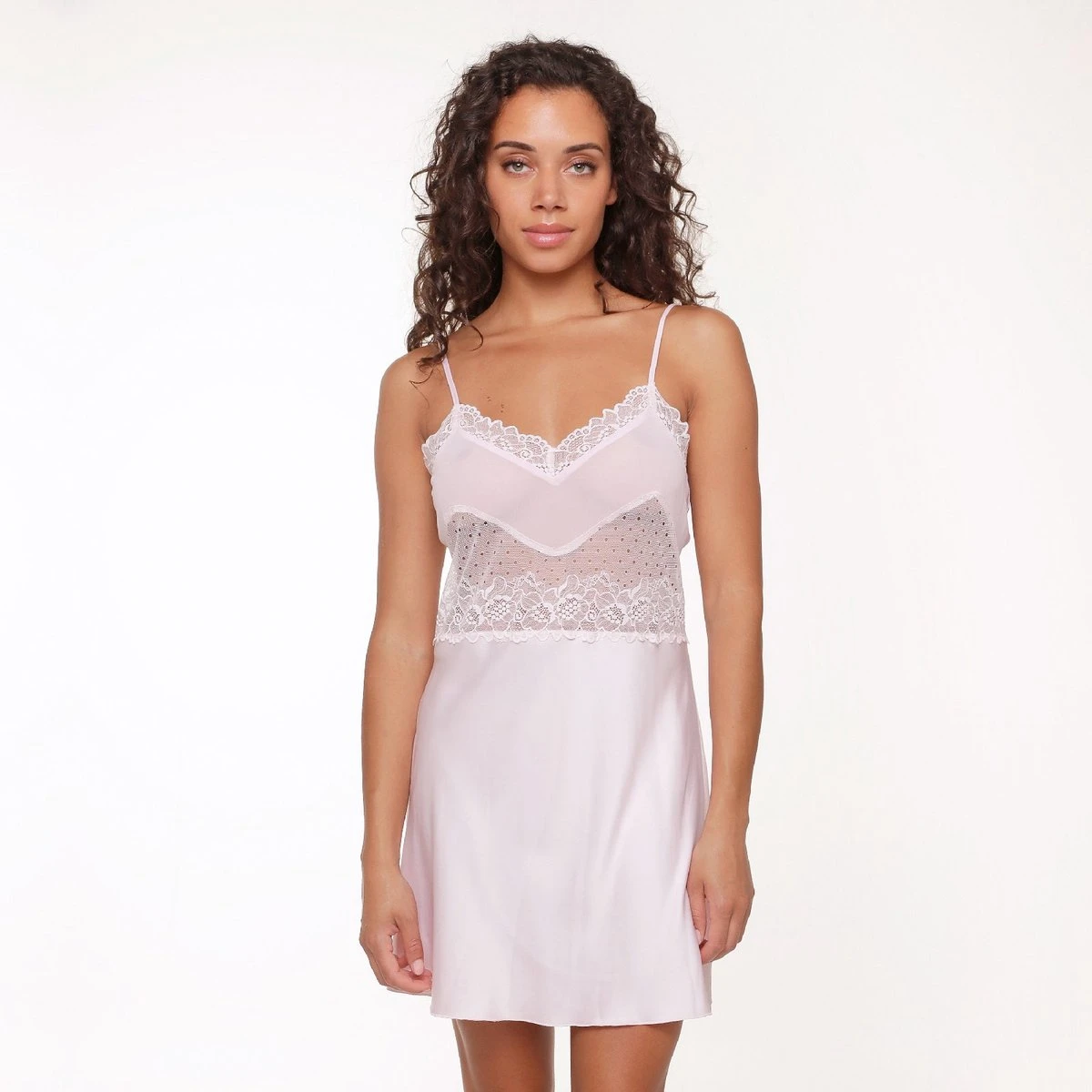 LingaDore Chemise - 6601CH - Mauve Rose - XS 3 LingaDore Chemise - 6601CH - Mauve Rose - XS - Afbeelding 3