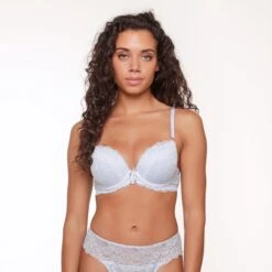 LingaDore - Gel BH Ballad Blue - Maat 80B - Blauw - Push Up Bh - Maximizer Bh - Met Beugel - Dames
