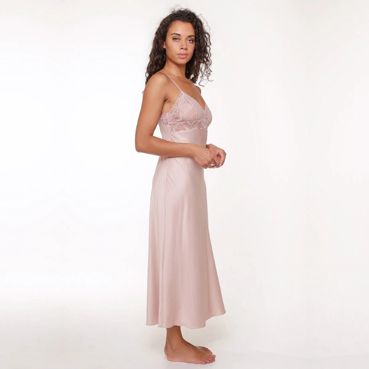 LingaDore Lange Jurk - 6606LD - Dust - XL 2 LingaDore Lange Jurk - 6606LD - Dust - XL - Afbeelding 2