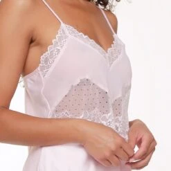 LingaDore Spaghetti Top - 6601P - Mauve Rose - XL -Lingadore 1200x1200 2950