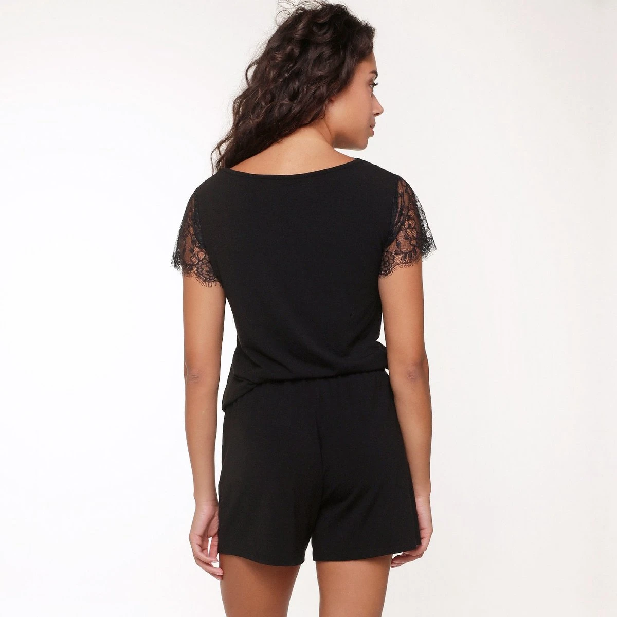 LingaDore Shortama Set - 6805SET - Rose Dust - XS 7 LingaDore Shortama Set - 6805SET - Rose Dust - XS - Afbeelding 7