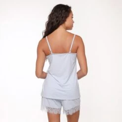 LingaDore Shortama Set - 6807SET - Ballad Blue - XXL