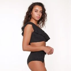 LingaDore One Shoulder Bandeau Bikini - 6517P - Zwart - 40 8 LingaDore One Shoulder Bandeau Bikini - 6517P - Zwart - 40 -Lingadore 1200x1200 333