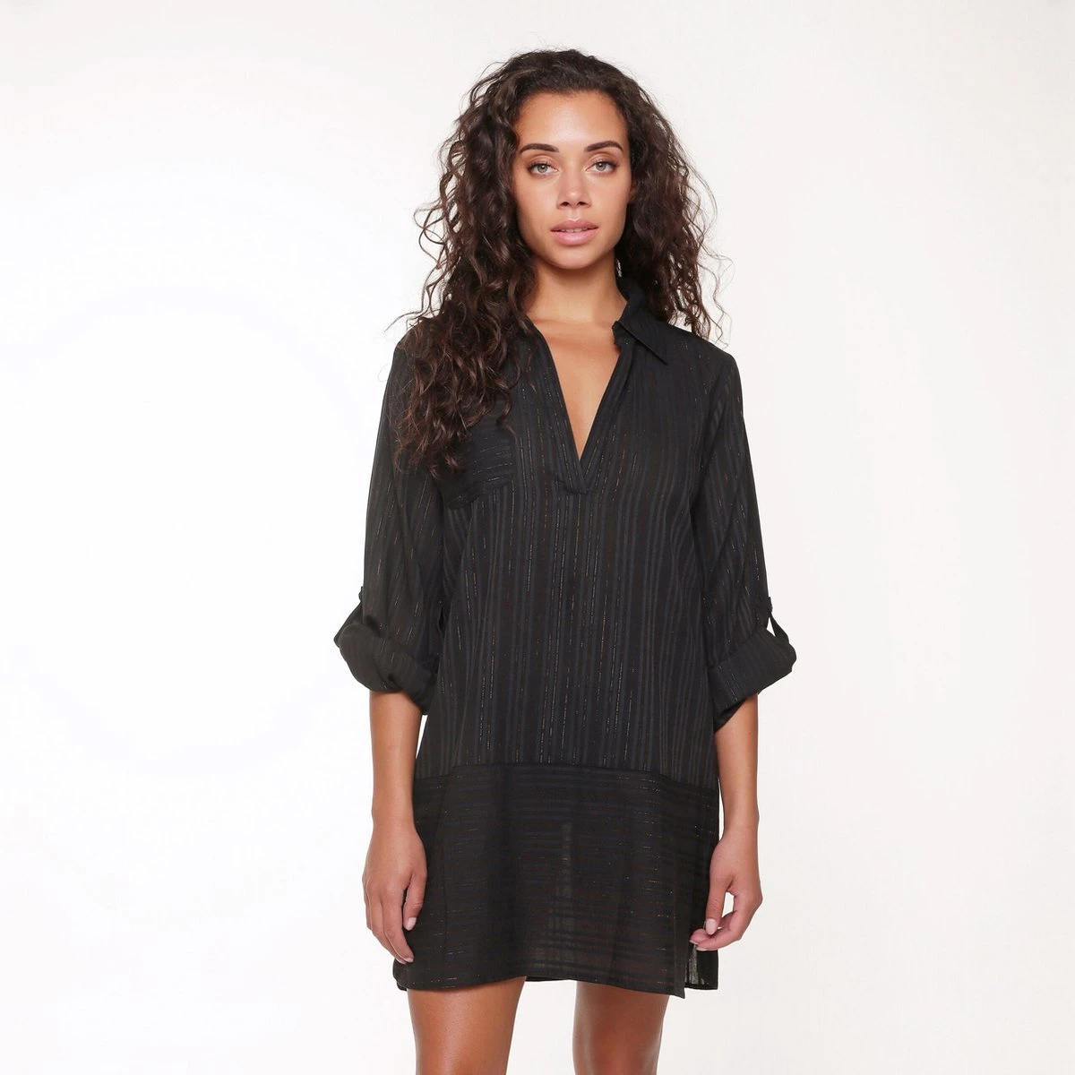 LingaDore - Glam Tuniek Zwart - Maat 44 - Zwart - Dames 2 LingaDore - Glam Tuniek Zwart - Maat 44 - Zwart - Dames - Afbeelding 2