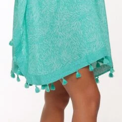 LingaDore Kaftan - 6531 - Groene Print - 44/46