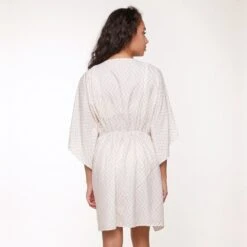 LingaDore Kaftan - 6519P-1 - Fishbone Print - 44/46 -Lingadore 1200x1200 3672