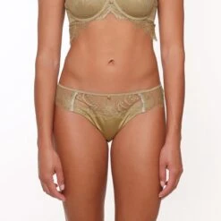 LingaDore Slip - 6603B - Olijf - S