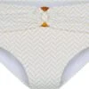 LingaDore - Fishbone Bikini Short - Maat 36 - Goud Wit - Dames