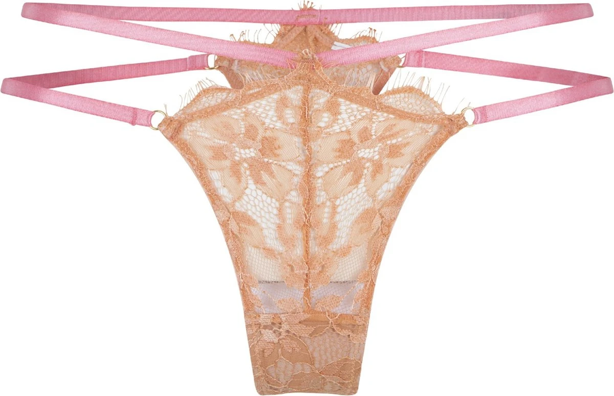 LingaDore String - 6607T - Calypso Coral - XL 4 LingaDore String - 6607T - Calypso Coral - XL - Afbeelding 4