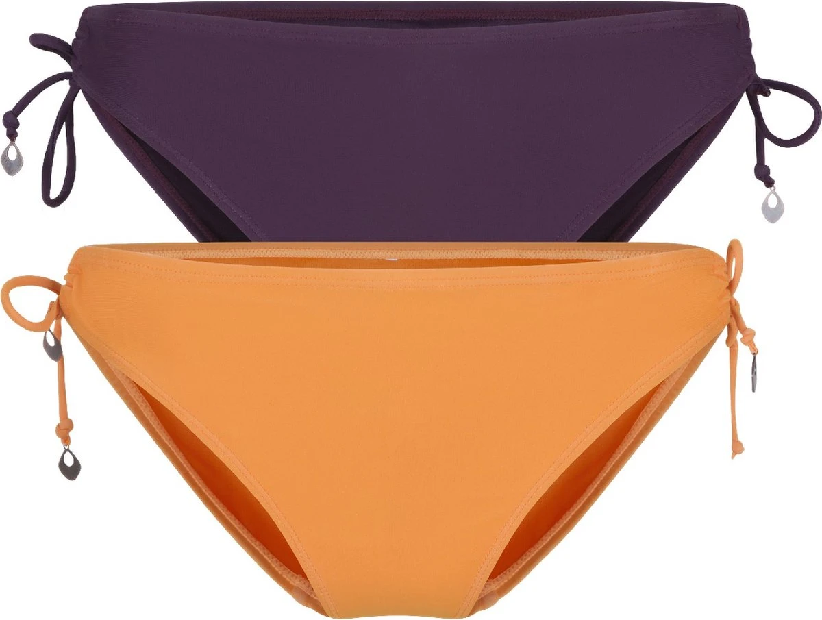 LingaDore Strik Slip 2-pack Uni - 6514TSB-2X - Vignetto/ Sunset - 42 4 LingaDore Strik Slip 2-pack Uni - 6514TSB-2X - Vignetto/ Sunset - 42 - Afbeelding 4