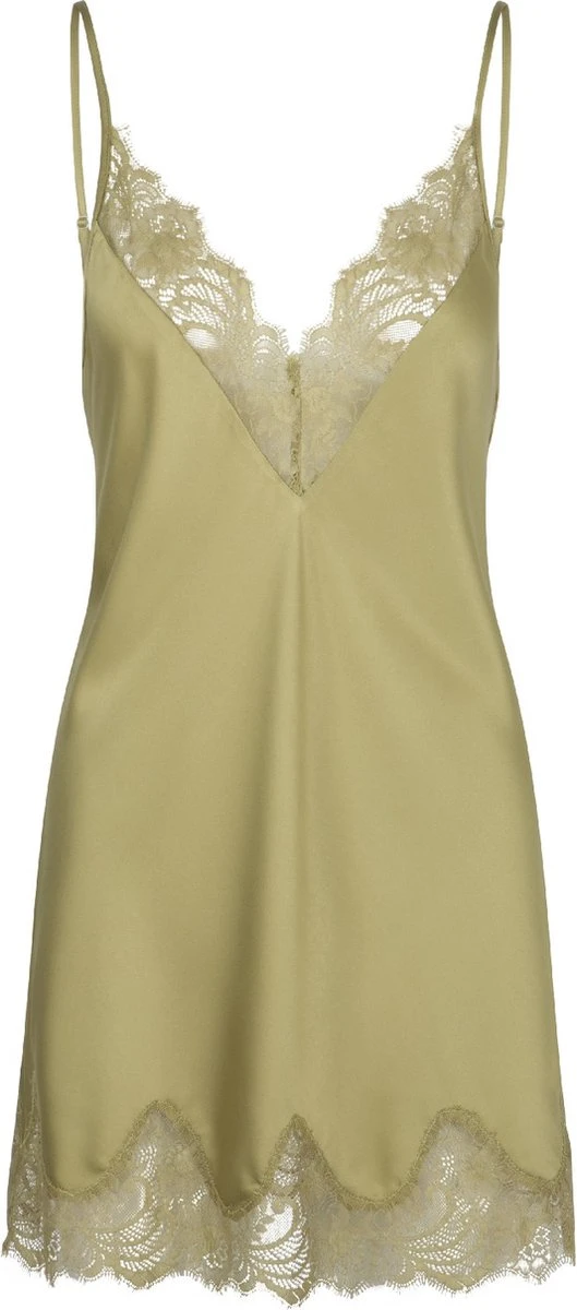 LingaDore Chemise - 6603CH - Olijf - XL 1 LingaDore Chemise - 6603CH - Olijf - XL