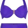 LingaDore - Violet Halternek Bikini Set - Maat 42B - Paars - Dames