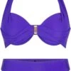 LingaDore Halternek Bikini Set - 6509 - Violet - 38E