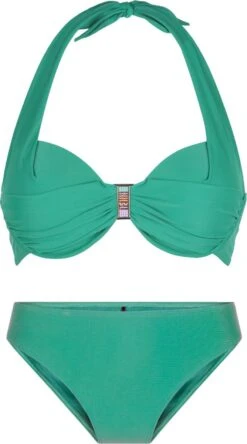 LingaDore Halternek Bikini Set - 6509 - Groen - 42F