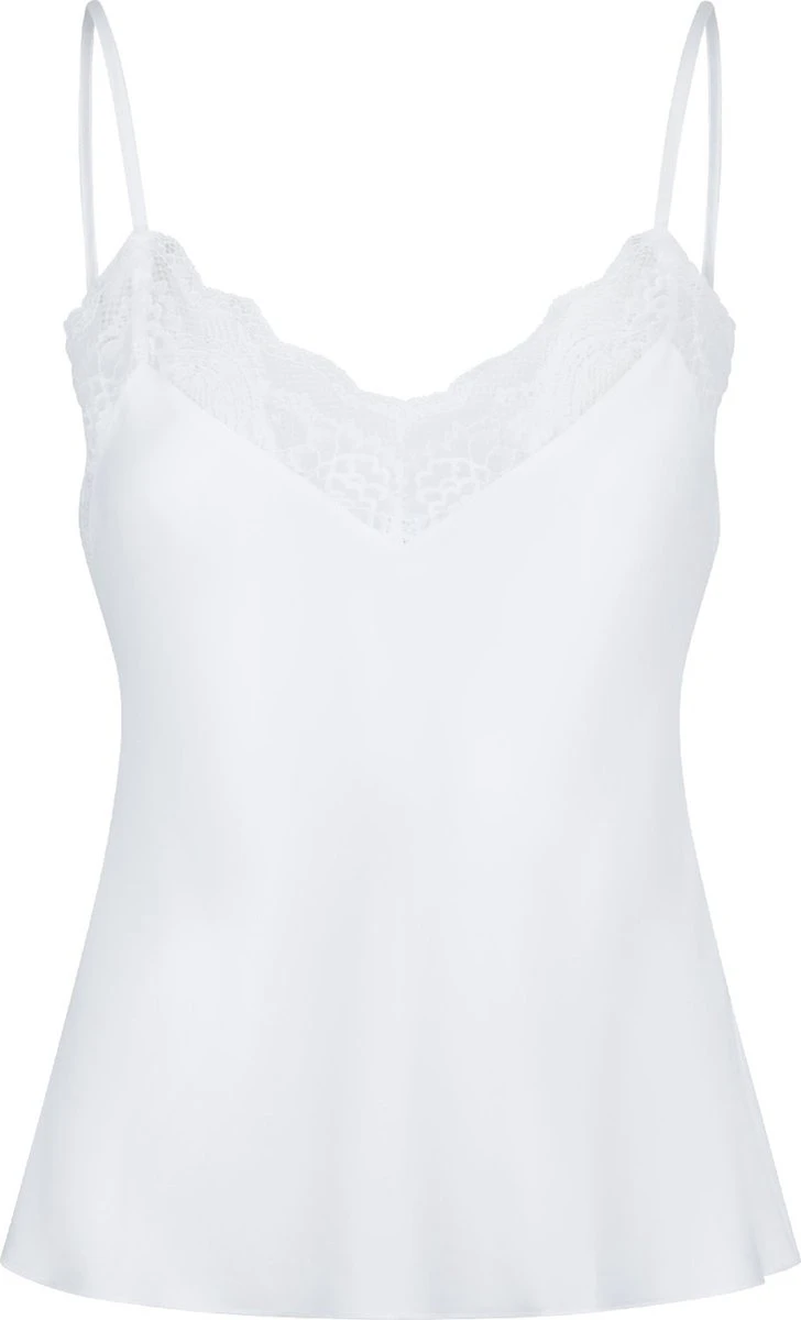 LingaDore Spaghetti Top - 6604P - Off White - S 5 LingaDore Spaghetti Top - 6604P - Off White - S - Afbeelding 5