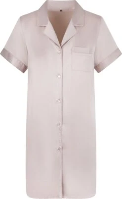 LingaDore Satijn Pyjama Jurk - 6801PD - Olijf - 4XL -Lingadore 738x1200 10