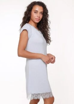 LingaDore Ballad Blue Pyjama Jurk Blauw XXL 7 LingaDore Ballad Blue Pyjama Jurk Blauw XXL -Lingadore 850x1200