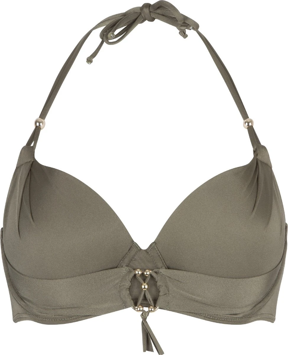 LingaDore Voorgevormde Bikini - 6515BT - Kaki - 42E 3 LingaDore Voorgevormde Bikini - 6515BT - Kaki - 42E - Afbeelding 3